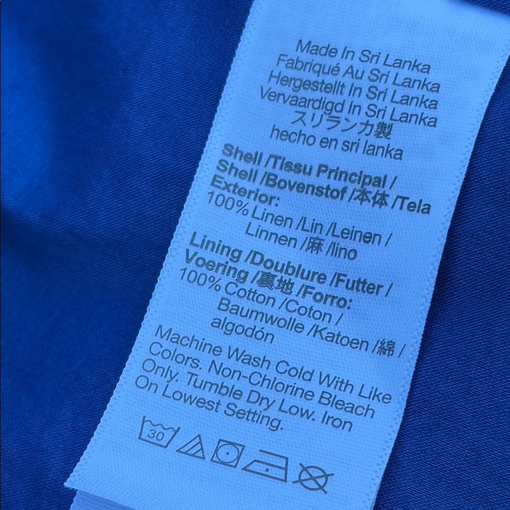 NWT Madewell Blue Blazer Double-Breasted Suit Jacket - Picture 10 of 13